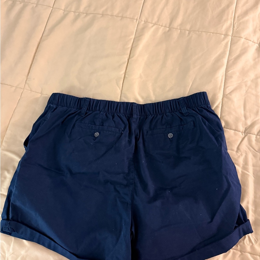 Old Navy Navy Blue Women's Bermuda Shorts - Picture 2 of 5